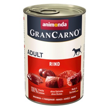 animonda GranCarno Original Adult, 6 x 400 g - Czysta wołowina