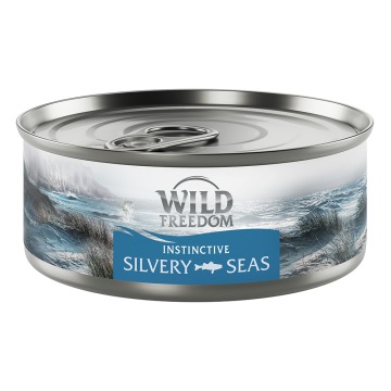 Wild Freedom Instinctive, 6 x 70 g - Silvery Seas - Labraks