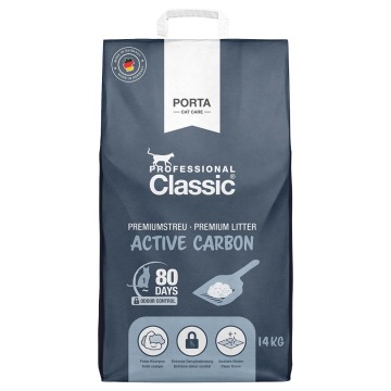 Professional Classic Active Carbon, żwirek dla kota - 14 kg