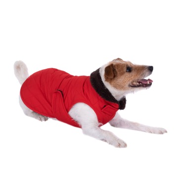 Pikowany płaszczyk dla psa - Dł. grzbietu ok. 60 cm (zimowe)