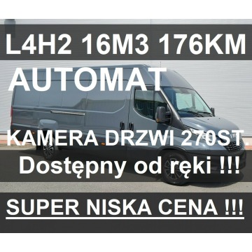 Iveco Daily 35S18 H - 16m3 L4H2 Brygadowa . Automat Kamera 176KM Od ręki Niska Cena 2451zł