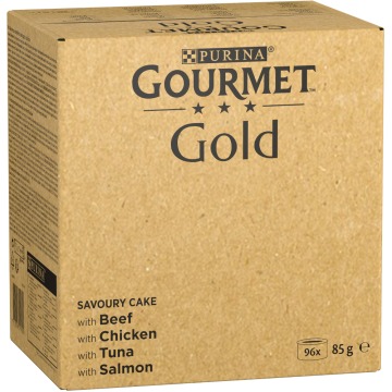 Megapakiet Gourmet Gold 96 x 85 g - Wyrafinowane ragout