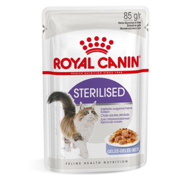 Uzupełnienie: Mokra karma Royal Canin -  Sterilised w galarecie, 12 x 85 g