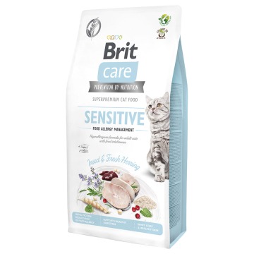 Brit Care Cat Grain-Free Insect Sensitive Food Allergy Management - 2 x 7 kg