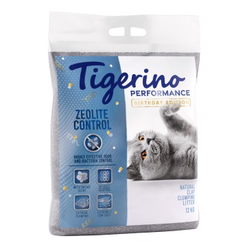 Tigerino Performance Zeolite Control - zapach orchidei - edycja limitowana - 2 x 12 kg