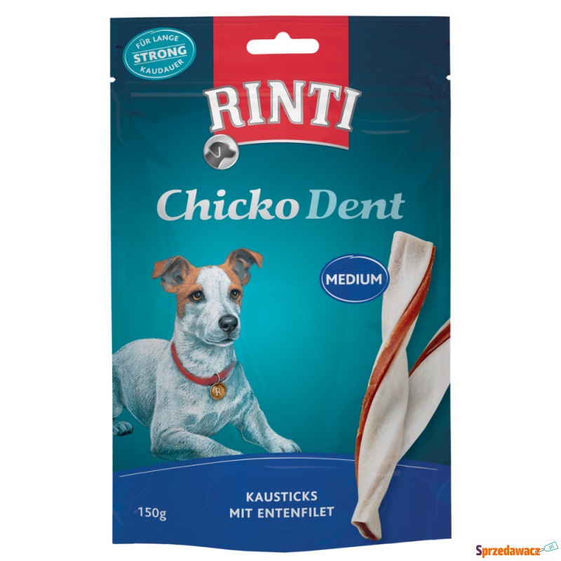 RINTI Chicko Dent Extra Strong - Medium, 150 g - Przysmaki dla psów - Konin