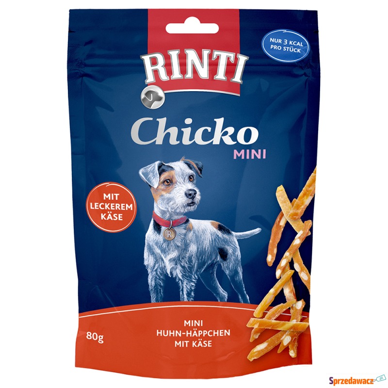 RINTI Chicko Mini -  Kurczak i ser, 80 g - Przysmaki dla psów - Gliwice