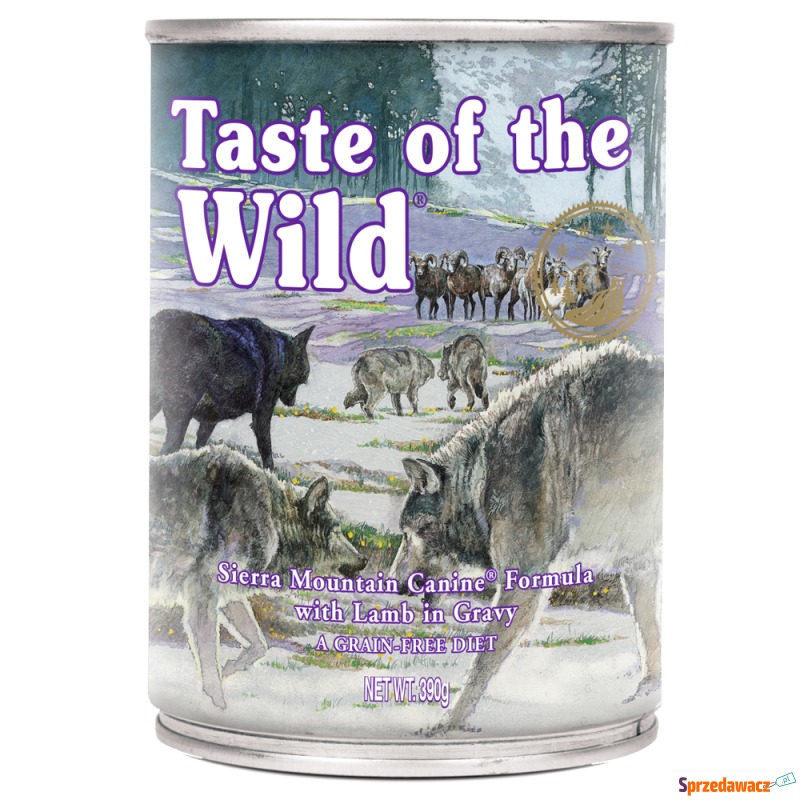 Taste of the Wild Sierra Mountain - 12 x 390 g - Karmy dla psów - Płock