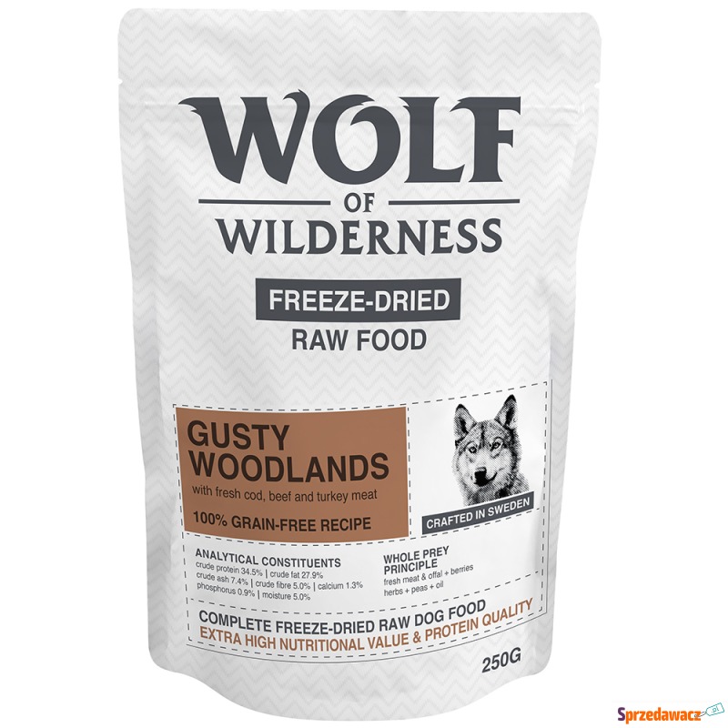 Wolf of Wilderness "Gusty Woodlands", wołowina,... - Karmy dla psów - Łomża