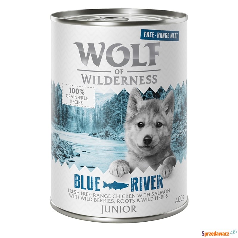 Wolf of Wilderness Junior  "Mięso ze zrównowa... - Karmy dla psów - Biała Podlaska