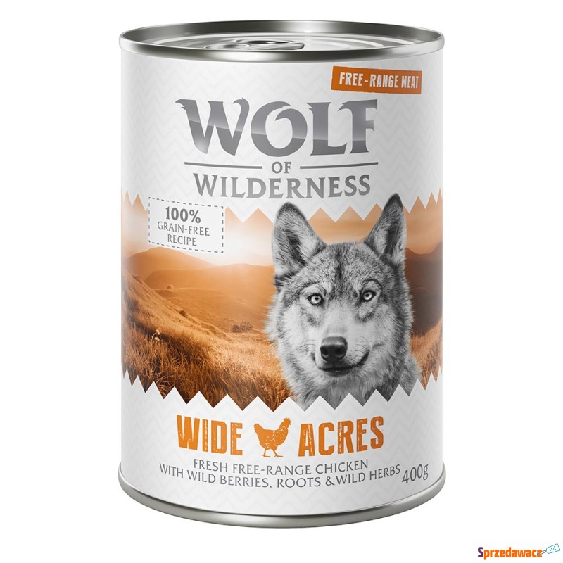 Wolf of Wilderness Adult "Mięso ze zrównoważo... - Karmy dla psów - Siemianowice Śląskie