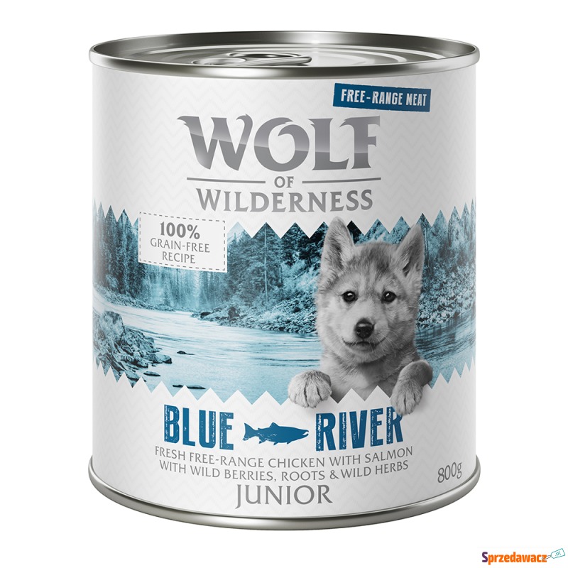 Wolf of Wilderness Junior "Mięso ze zrównoważ... - Karmy dla psów - Chełmno