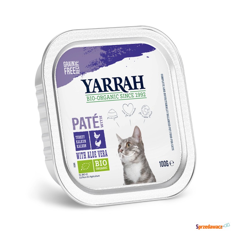 Korzystny pakiet Yarrah Bio Pâté, 12 x 100 g -... - Karmy dla kotów - Ostrołęka