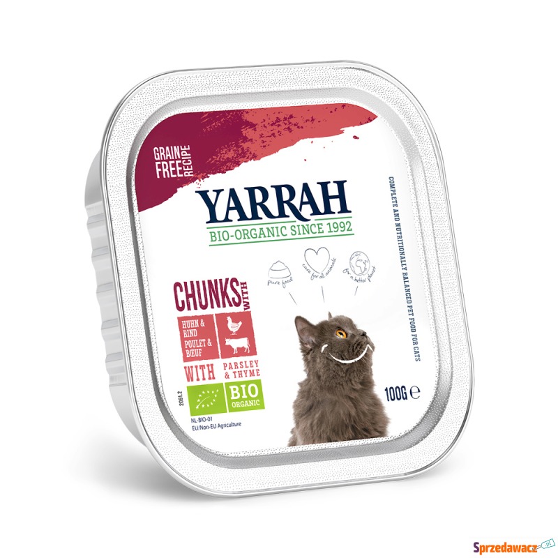 Korzystny pakiet Yarrah Bio kawałeczki w sosie,... - Karmy dla kotów - Koszalin