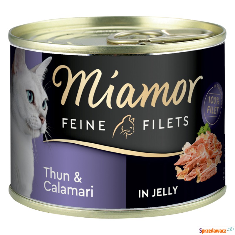 Miamor Feine Filets w puszkach, 6 x 185 g - T... - Karmy dla kotów - Kraków