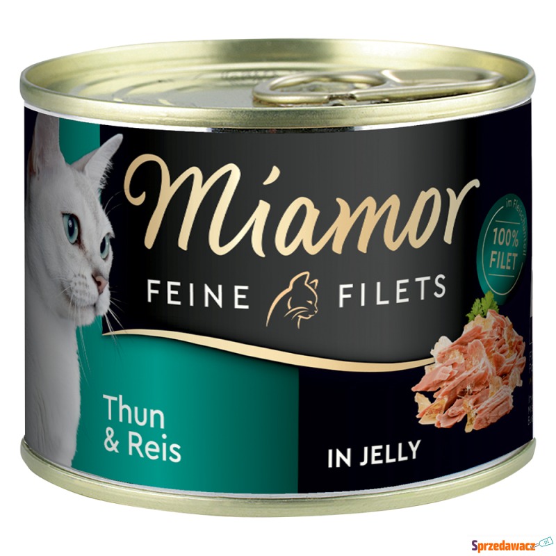 Miamor Feine Filets w puszkach, 6 x 185 g - T... - Karmy dla kotów - Szczecin