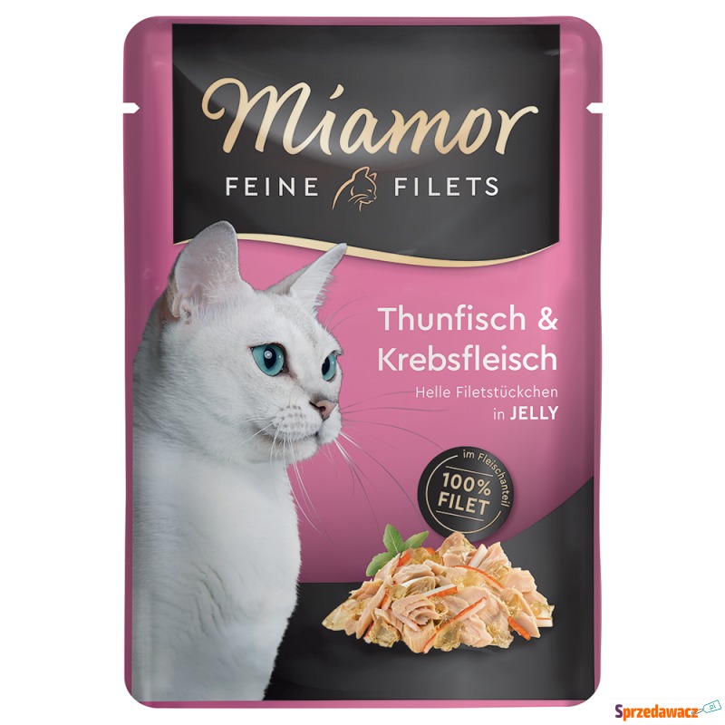 Megapakiet Miamor Feine Filets w saszetkach, 24... - Karmy dla kotów - Płock