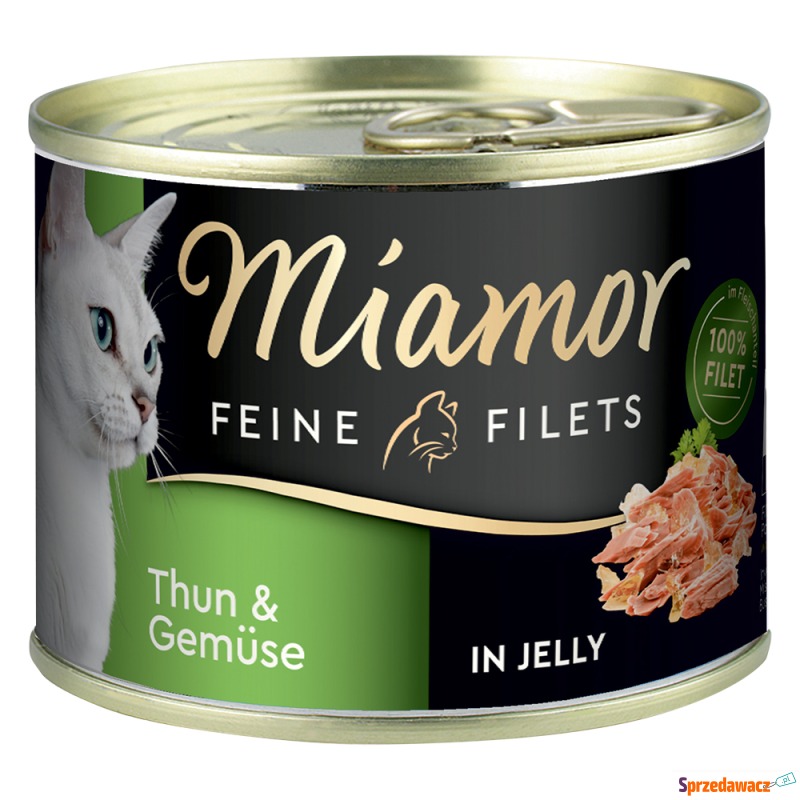 Miamor Feine Filets w puszkach, 6 x 185 g - T... - Karmy dla kotów - Kielce