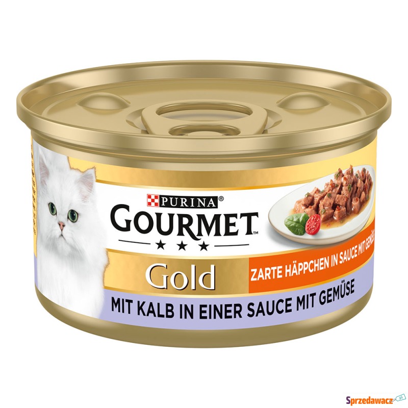 Megapakiet Gourmet Gold Kawałki w sosie, 48 x... - Karmy dla kotów - Jelenia Góra