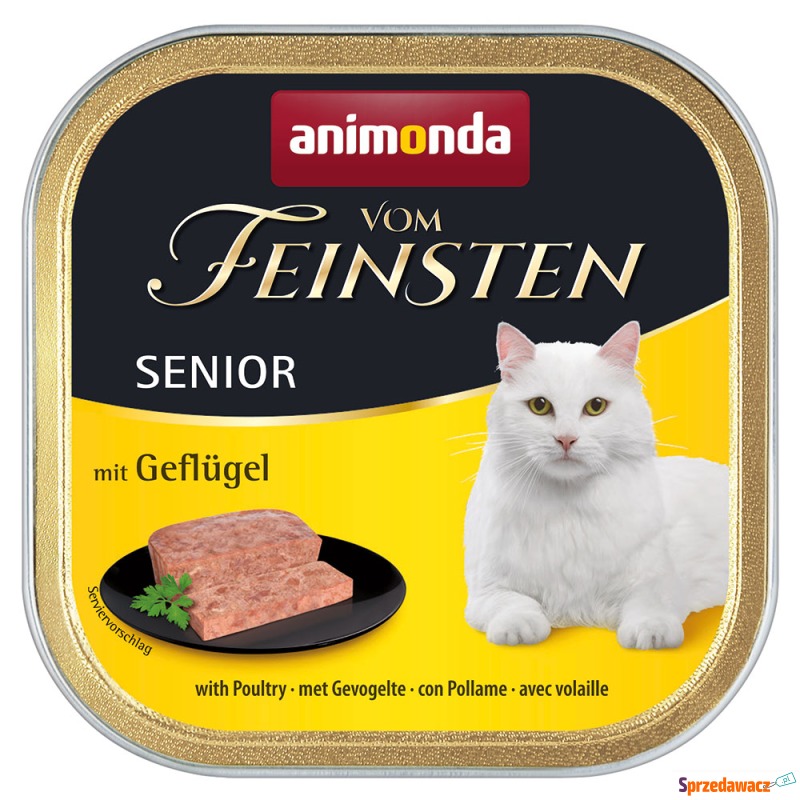 Megapakiet animonda vom Feinsten Senior, 30 x... - Karmy dla kotów - Ciechanów