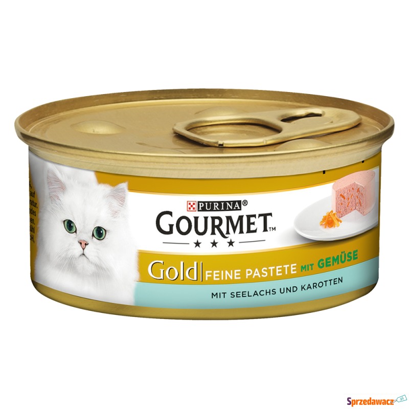 Megapakiet Gourmet Gold Feine Pastete, 48 x 85... - Karmy dla kotów - Nowy Dwór Mazowiecki