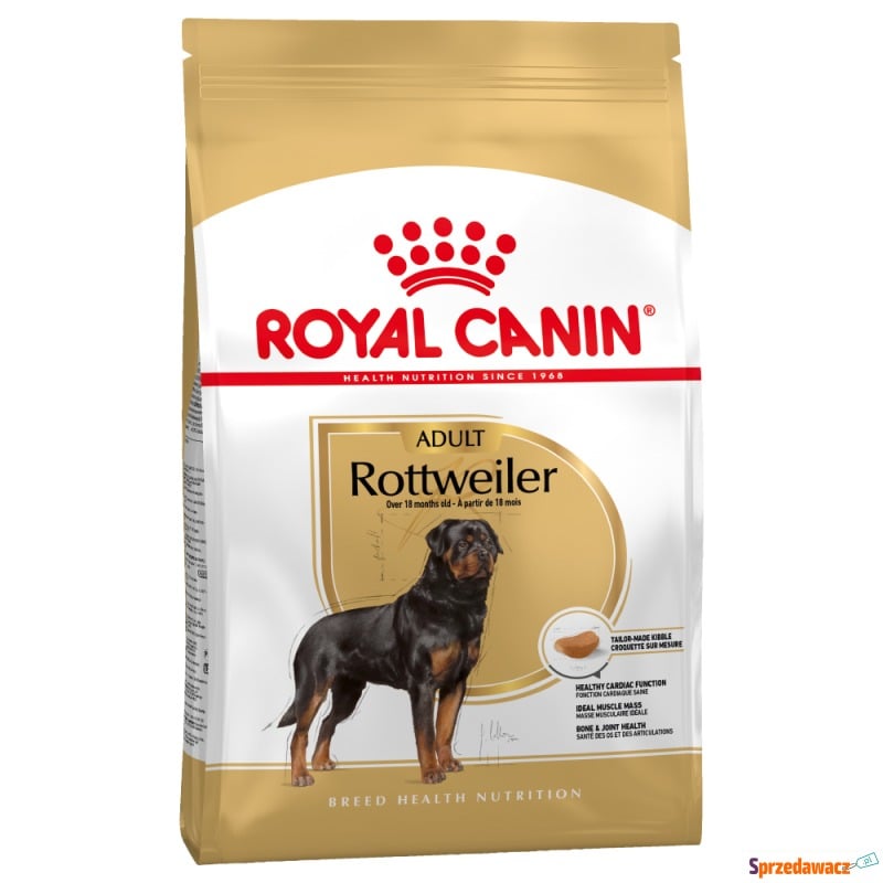 Royal Canin Rottweiler Adult - 2 x 12 kg - Karmy dla psów - Przemyśl