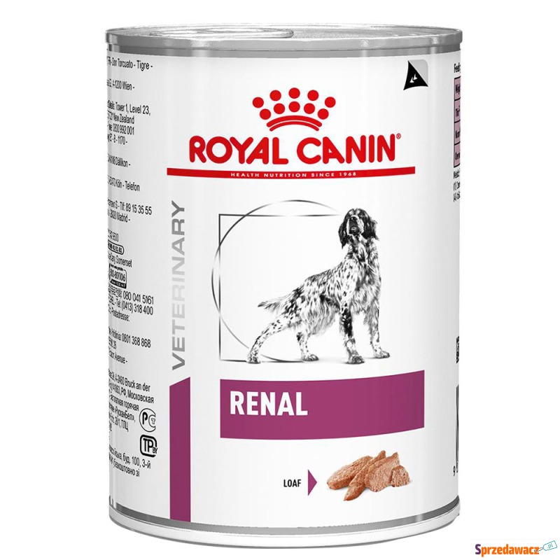 Royal Canin Veterinary Canine Renal w puszkach,... - Karmy dla psów - Szczecin