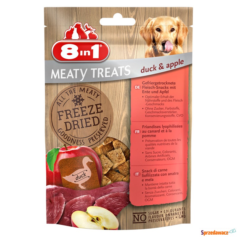 8in1 Meaty Treats - 2 x kaczka z jabłkiem (2 x... - Przysmaki dla psów - Tarnów