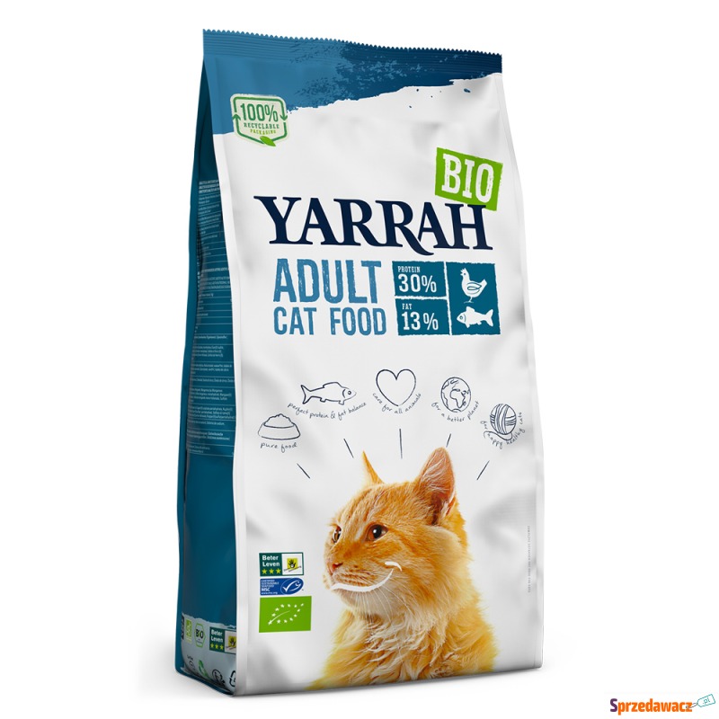 Yarrah Bio Cat Food, ryba - 2,4 kg - Karmy dla kotów - Bydgoszcz