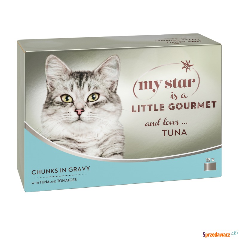 My Star is a little Gourmet, kawałeczki w sosie,... - Karmy dla kotów - Zawiercie