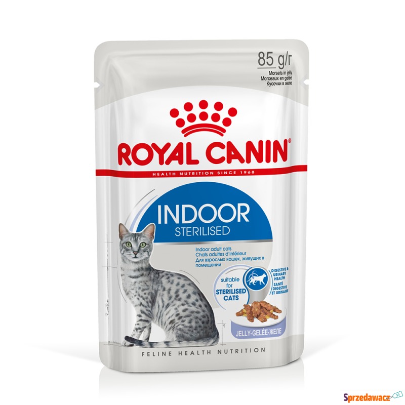 Uzupełnienie: Mokra karma Royal Canin  - Indoor... - Karmy dla kotów - Gliwice
