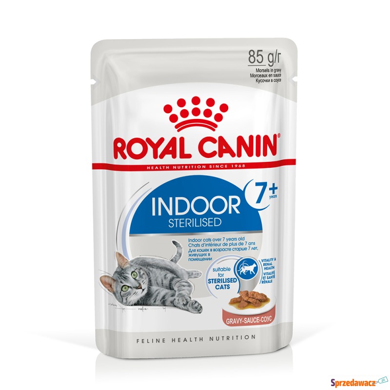 Royal Canin Indoor Sterilised 7+ w sosie - 12... - Karmy dla kotów - Olsztyn