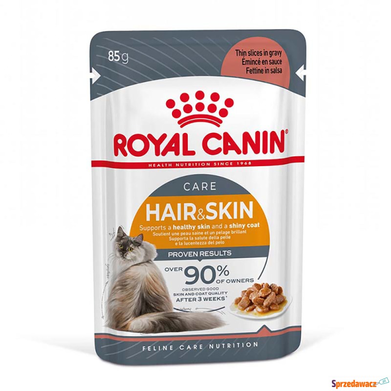 Uzupełnienie: Mokra karma Royal Canin - Hair &... - Karmy dla kotów - Bytom