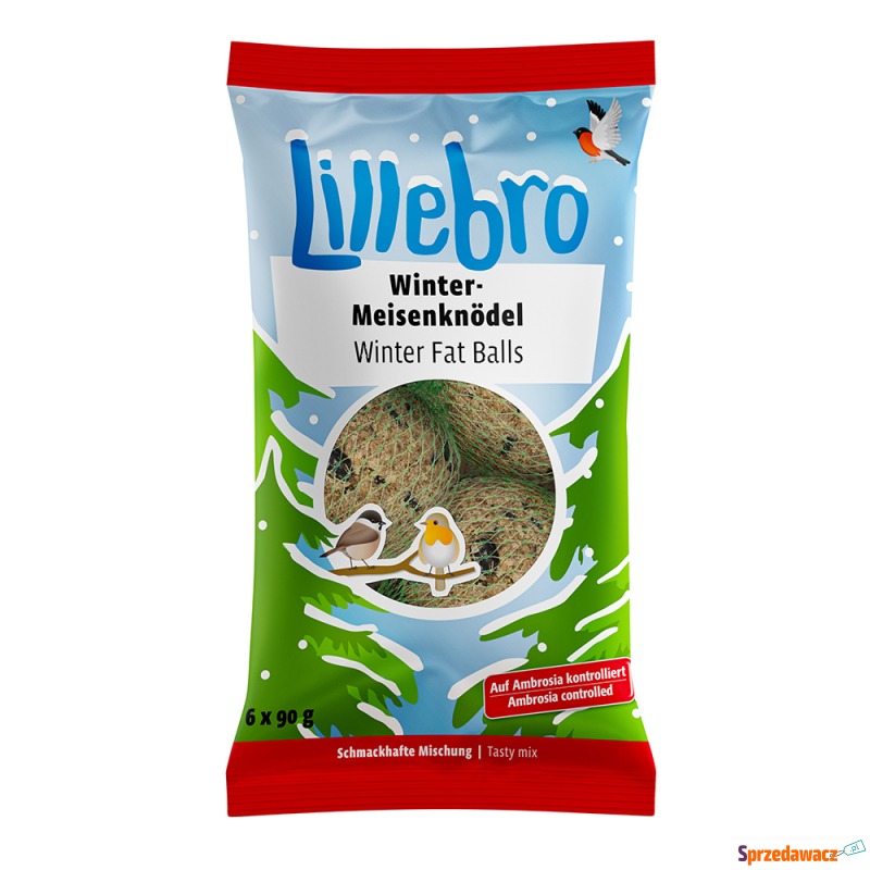 Lillebro Winter, kule tłuszczowe dla dzikich... - Karmy dla ptaków - Bielsko-Biała
