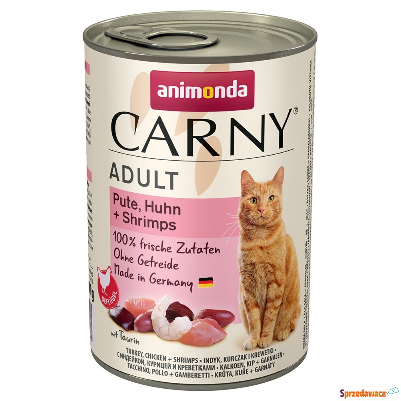 Korzystny pakiet animonda Carny Adult, 12 x 400... - Karmy dla kotów - Rybnik