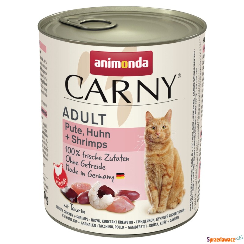 Korzystny pakiet animonda Carny Adult, 12 x 800... - Karmy dla kotów - Lębork