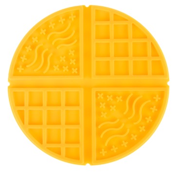 Mata do lizania Waffle - Ø 19,5 x wys. 1 cm