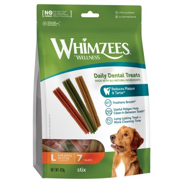 Whimzees by Wellness Stix - 2 x rozmiar L