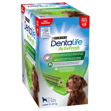 PURINA Dentalife Active Fresh, codzienna pielęgnacja zębów dla dużych psów - 18 szt.