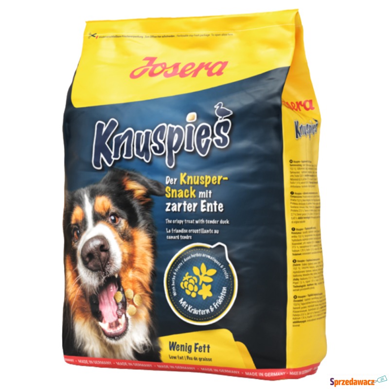Josera Knuspies, przysmak dla psa - 900 g - Przysmaki dla psów - Piła