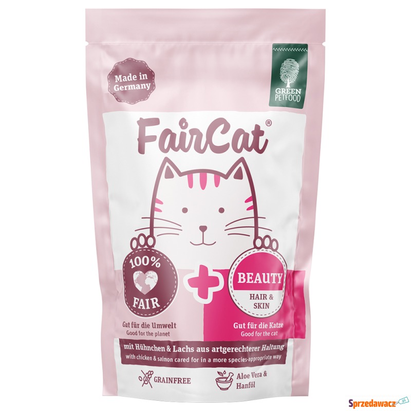 FairCat, mokra karma dla kota - Beauty (8 x 85... - Karmy dla kotów - Ełk