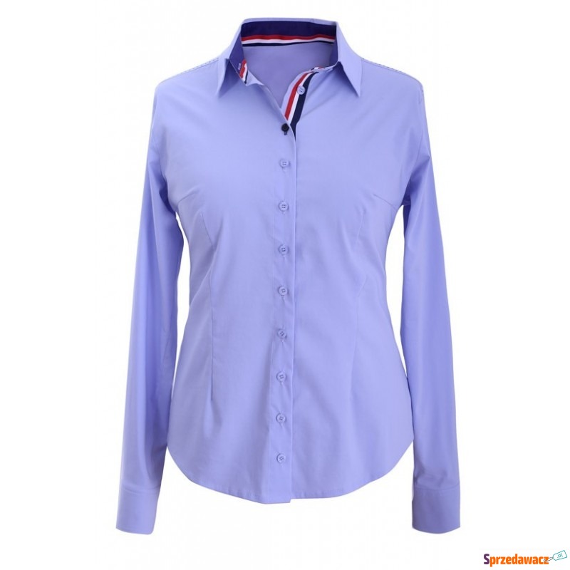 Elegancka koszula wizytowa jasnoniebieska ADA - Bluzki, koszule - Częstochowa