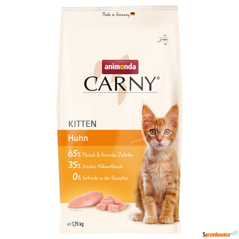 animonda Carny Kitten, kurczak - 3 x 1,75 kg - Karmy dla kotów - Rzeszów