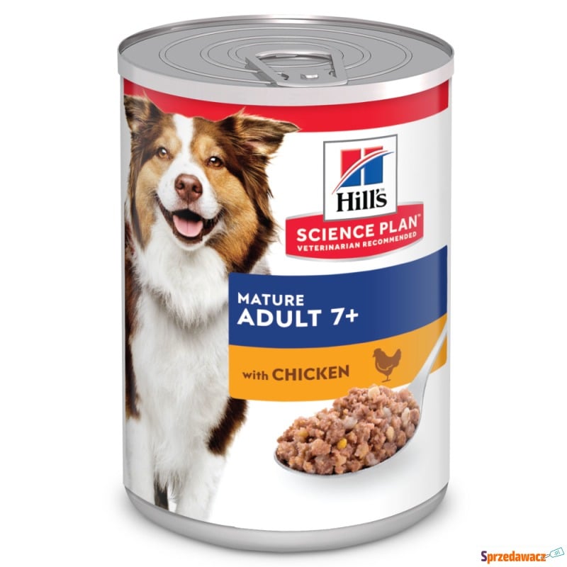 Hill's Canine Mature Adult 7+, 6 x 370 g - Kurczak - Karmy dla psów - Stalowa Wola