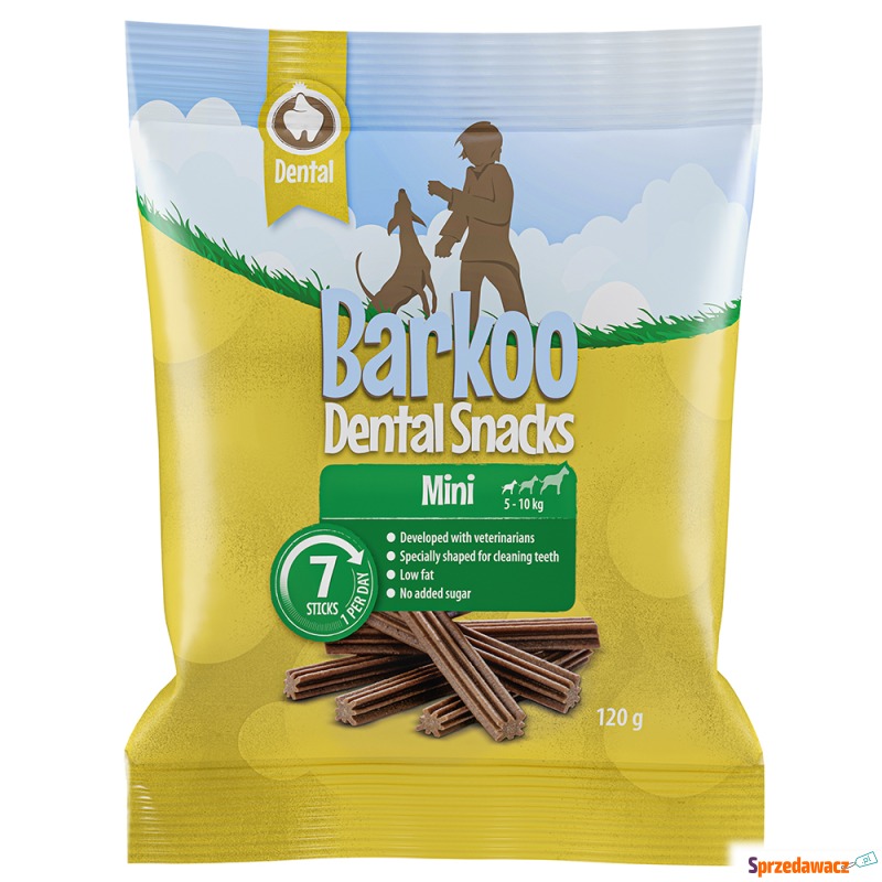 Barkoo Dental Snacks - Dla małych psów, 120 g,... - Przysmaki dla psów - Jelenia Góra