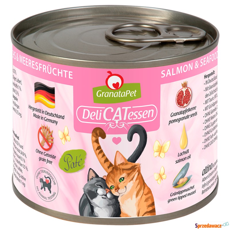 Pakiet GranataPet DeliCatessen, 12 x 200 g -... - Karmy dla kotów - Toruń