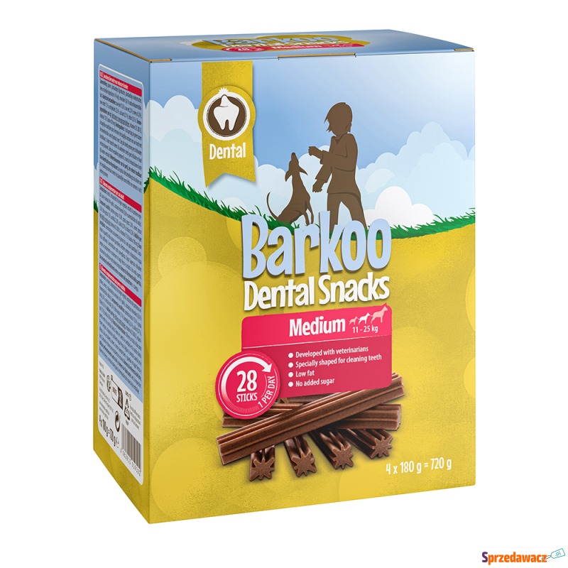 Korzystny pakiet Barkoo Dental Snacks - Dla psów... - Przysmaki dla psów - Łódź