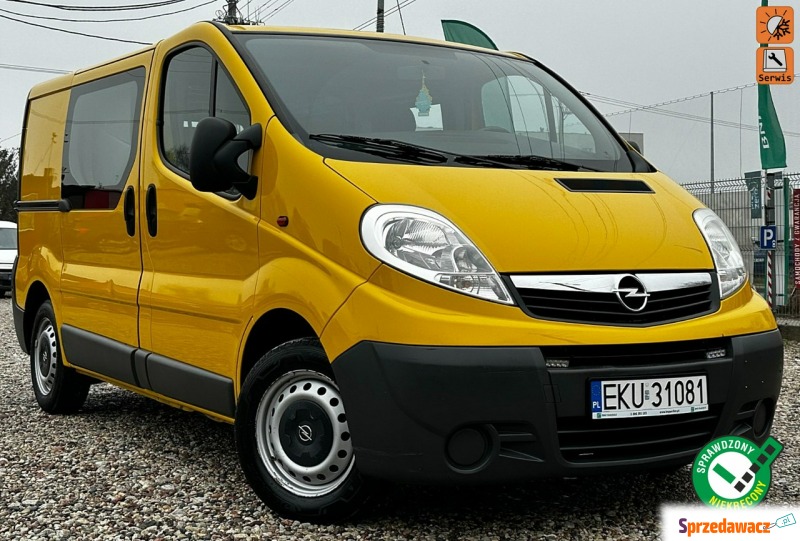 Opel Vivaro 2008,  2.0 diesel - Na sprzedaż za 26 937 zł - Kutno