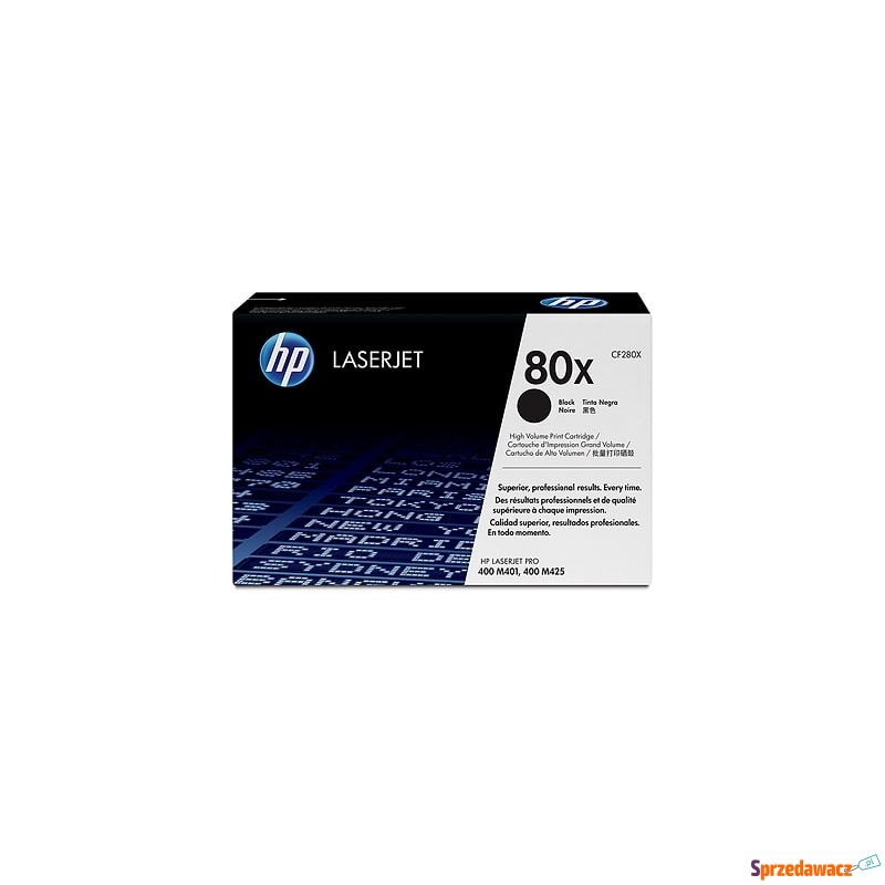 Toner Oryginalny HP 80X (CF280X)...