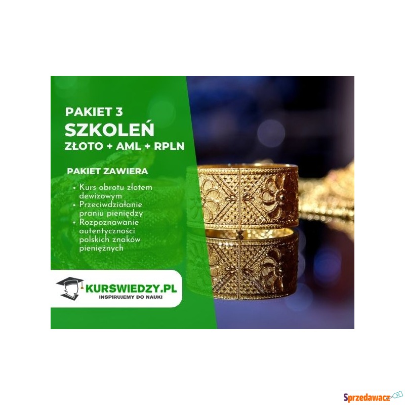 Pakiet: Kurs obrotu złotem dew...